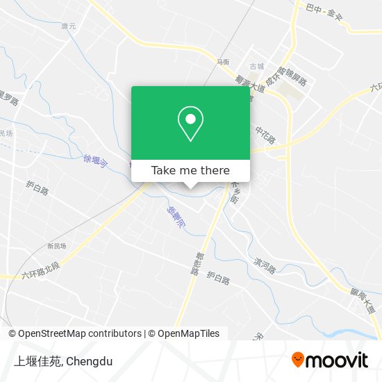 上堰佳苑 map