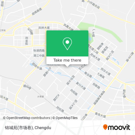 锦城苑(市场巷) map