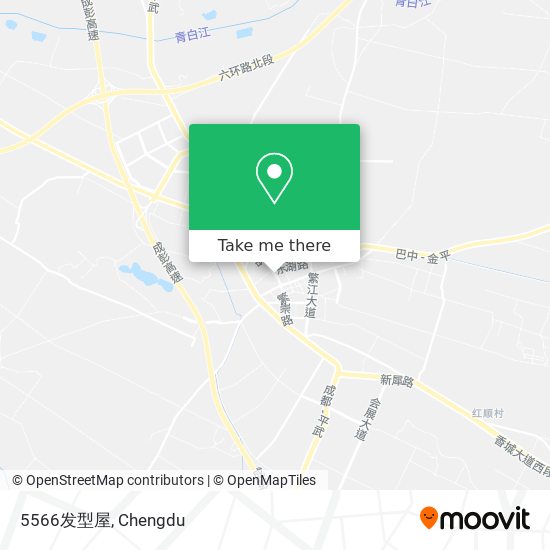 5566发型屋 map