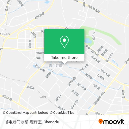 邮电巷门诊部-理疗室 map