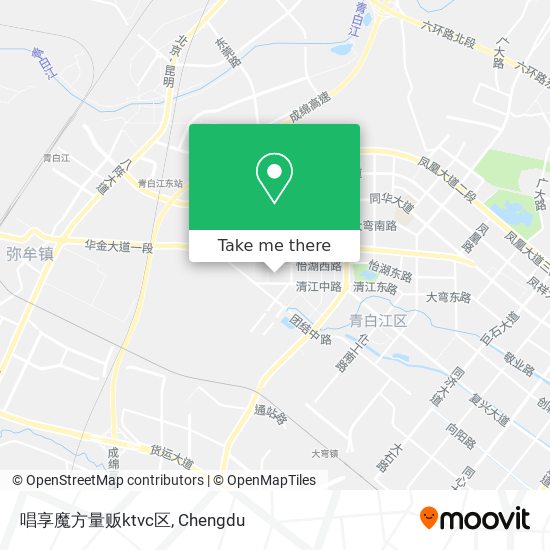唱享魔方量贩ktvc区 map