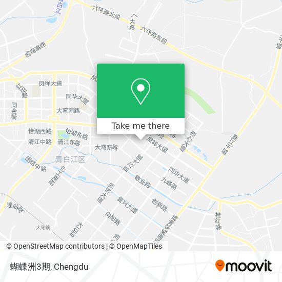 蝴蝶洲3期 map