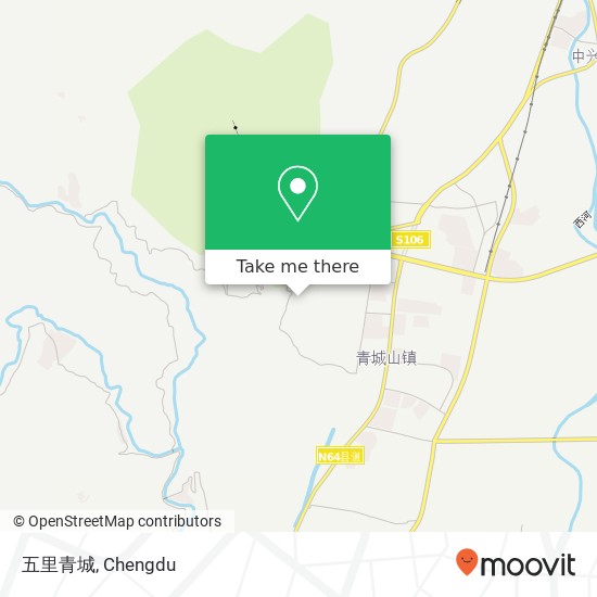 五里青城 map
