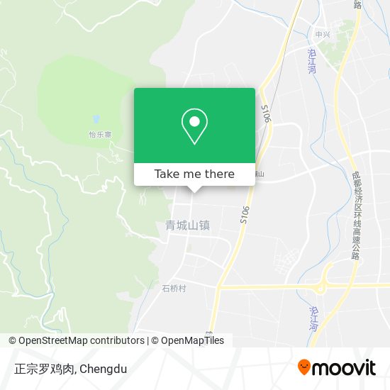 正宗罗鸡肉 map