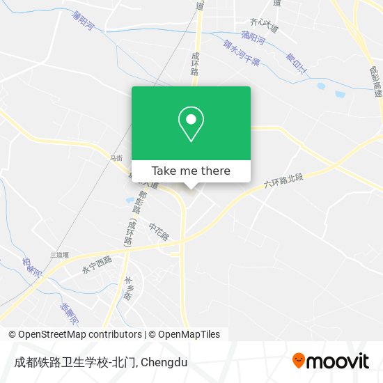 成都铁路卫生学校-北门 map