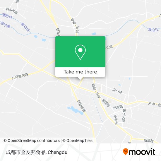 成都市金友邦食品 map