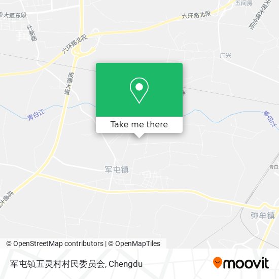军屯镇五灵村村民委员会 map