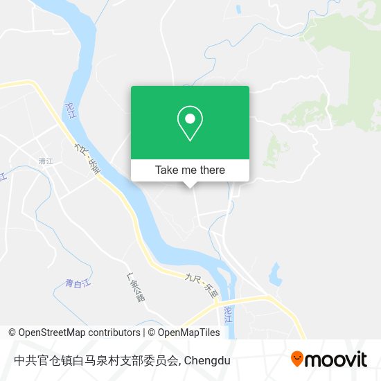 中共官仓镇白马泉村支部委员会 map