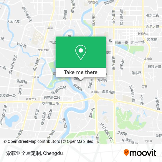 索菲亚全屋定制 map