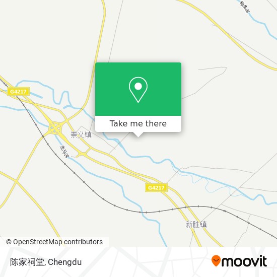 陈家祠堂 map