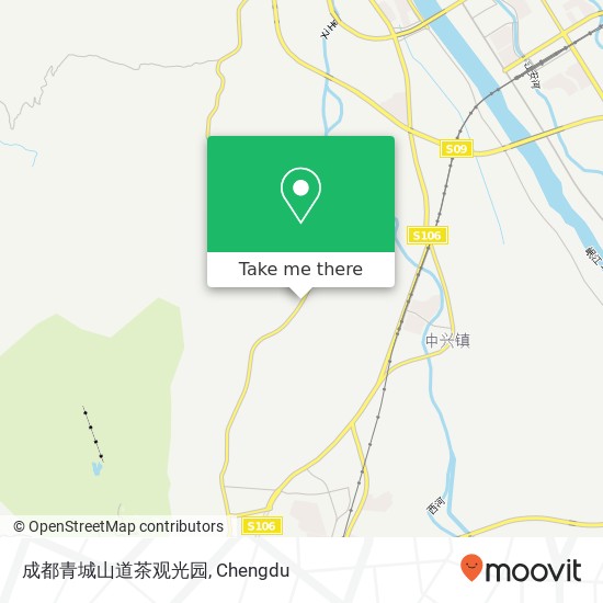 成都青城山道茶观光园 map