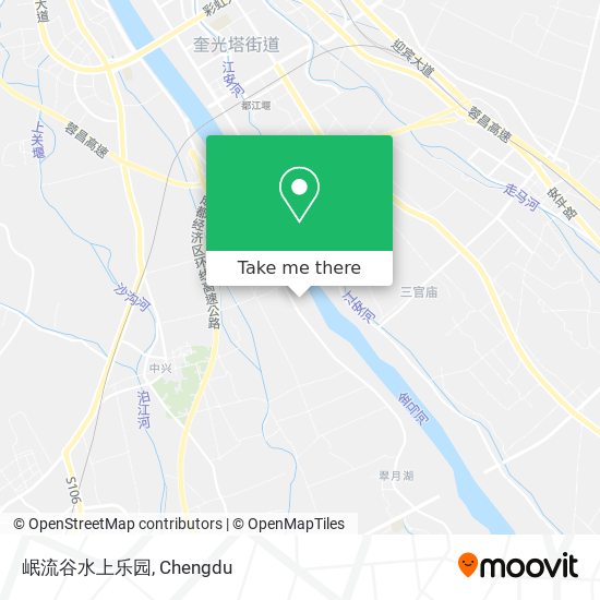 岷流谷水上乐园 map
