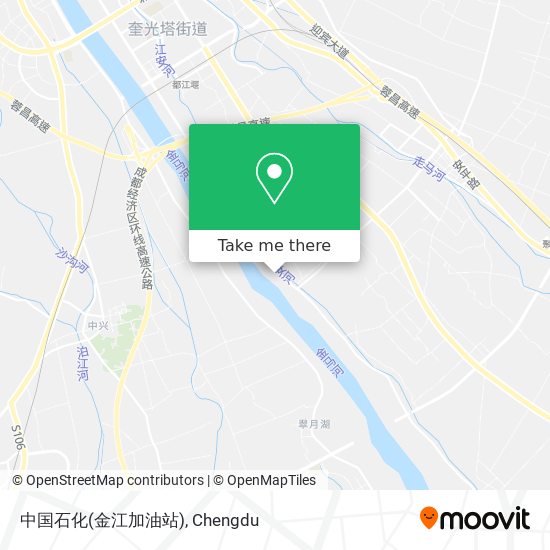 中国石化(金江加油站) map