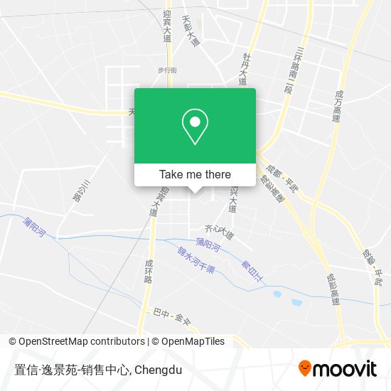 置信·逸景苑-销售中心 map