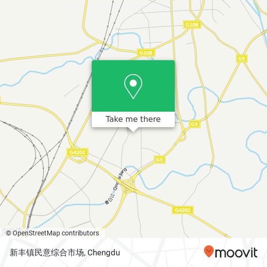 新丰镇民意综合市场 map