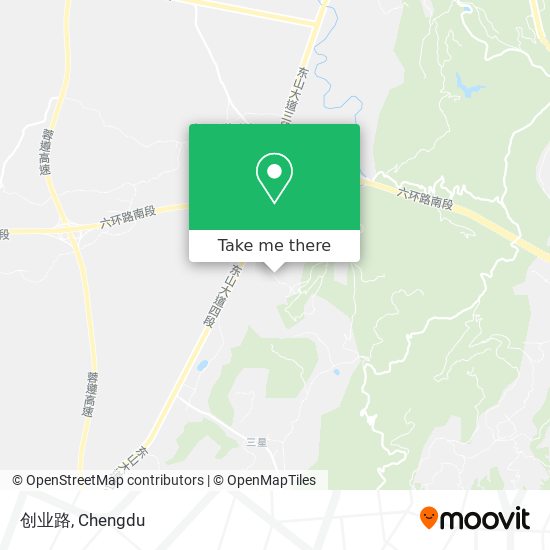 创业路 map