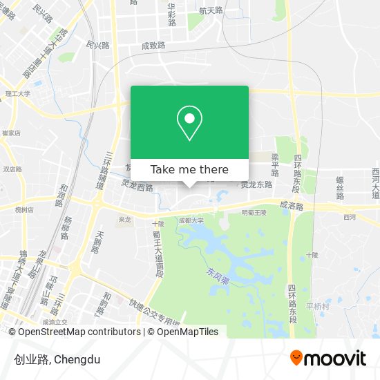 创业路 map