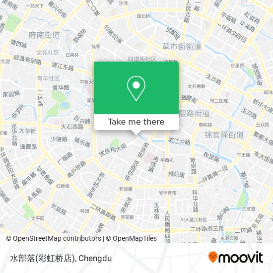 水部落(彩虹桥店) map