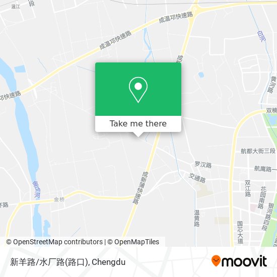 新羊路/水厂路(路口) map