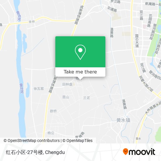 红石小区-27号楼 map
