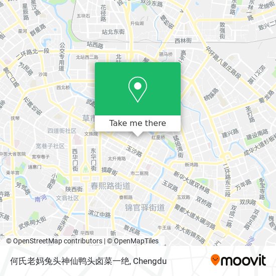 何氏老妈兔头神仙鸭头卤菜一绝 map