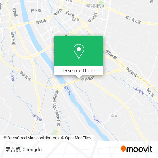 双合桥 map