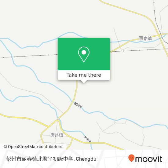 彭州市丽春镇北君平初级中学 map