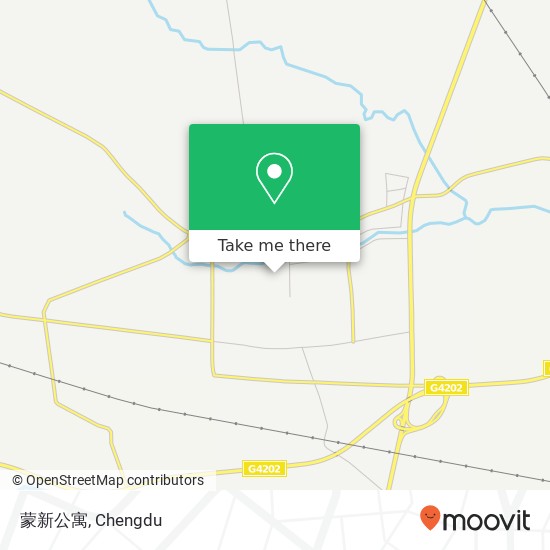 蒙新公寓 map