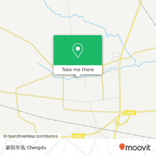 蒙阳市场 map
