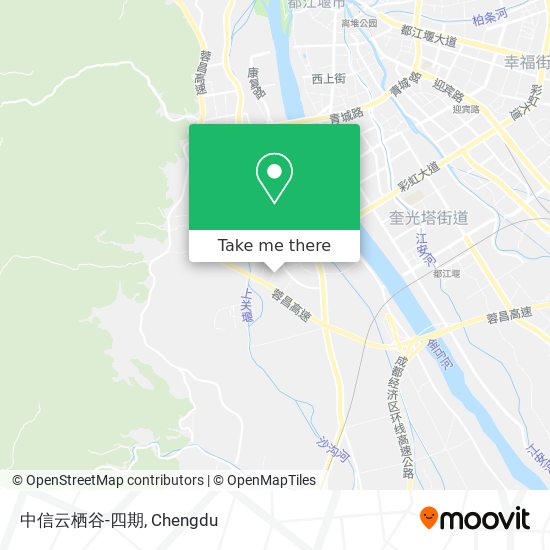 中信云栖谷-四期 map