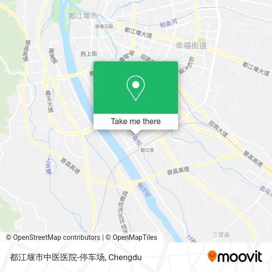 都江堰市中医医院-停车场 map