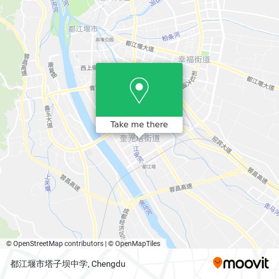 都江堰市塔子坝中学 map