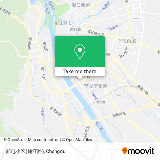 邮电小区(通江路) map