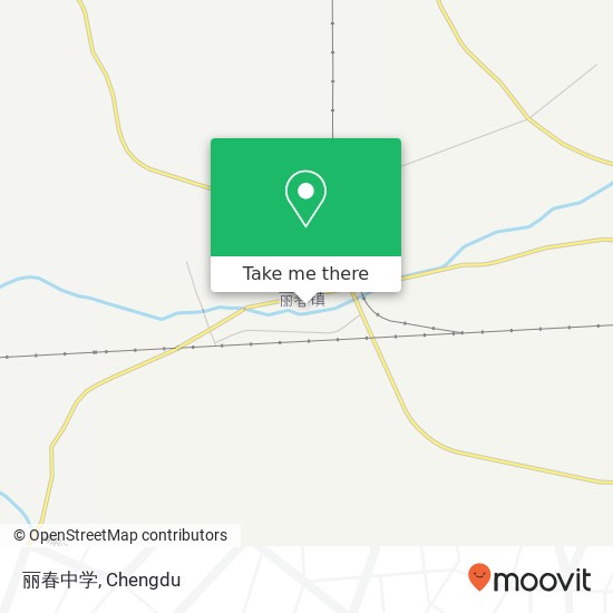丽春中学 map
