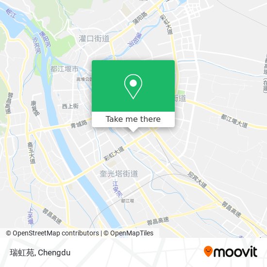 瑞虹苑 map