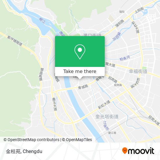 金桂苑 map
