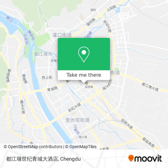 都江堰世纪青城大酒店 map