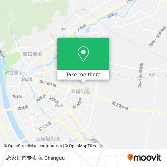 恋家灯饰专卖店 map
