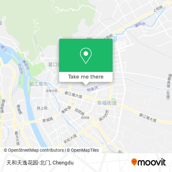 天和天逸花园-北门 map