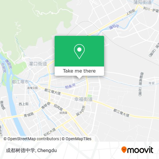 成都树德中学 map