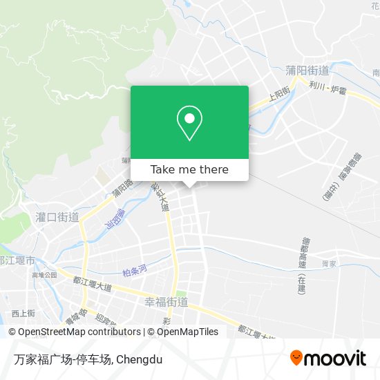 万家福广场-停车场 map