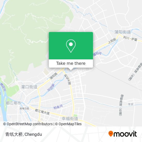 青纸大桥 map