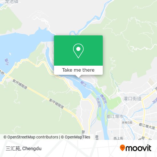 三汇苑 map