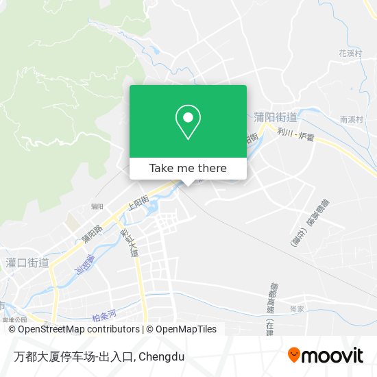 万都大厦停车场-出入口 map