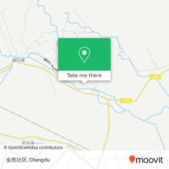 金胜社区 map