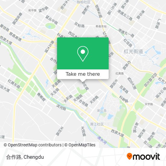 合作路 map