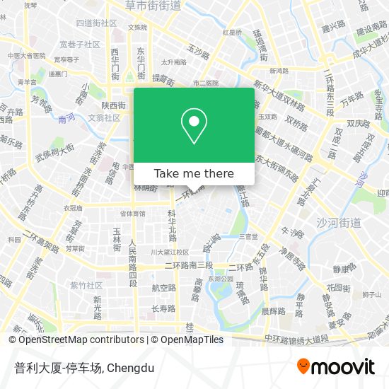 普利大厦-停车场 map