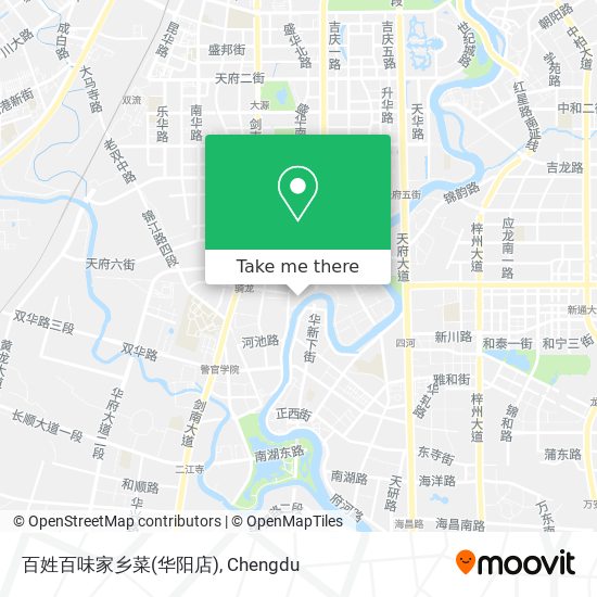 百姓百味家乡菜(华阳店) map