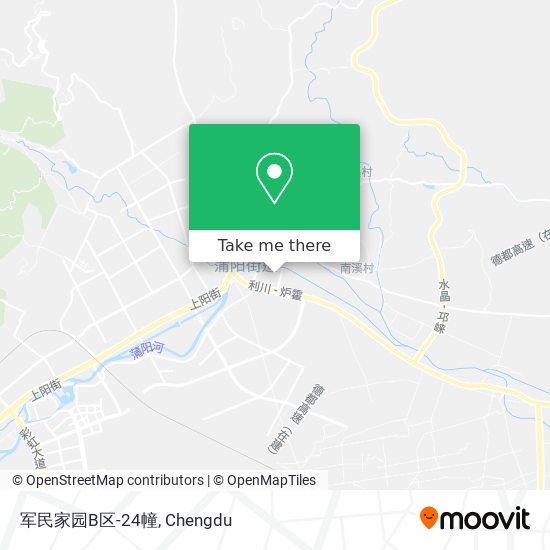 军民家园B区-24幢 map