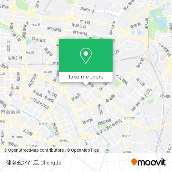 蒲老幺水产店 map
